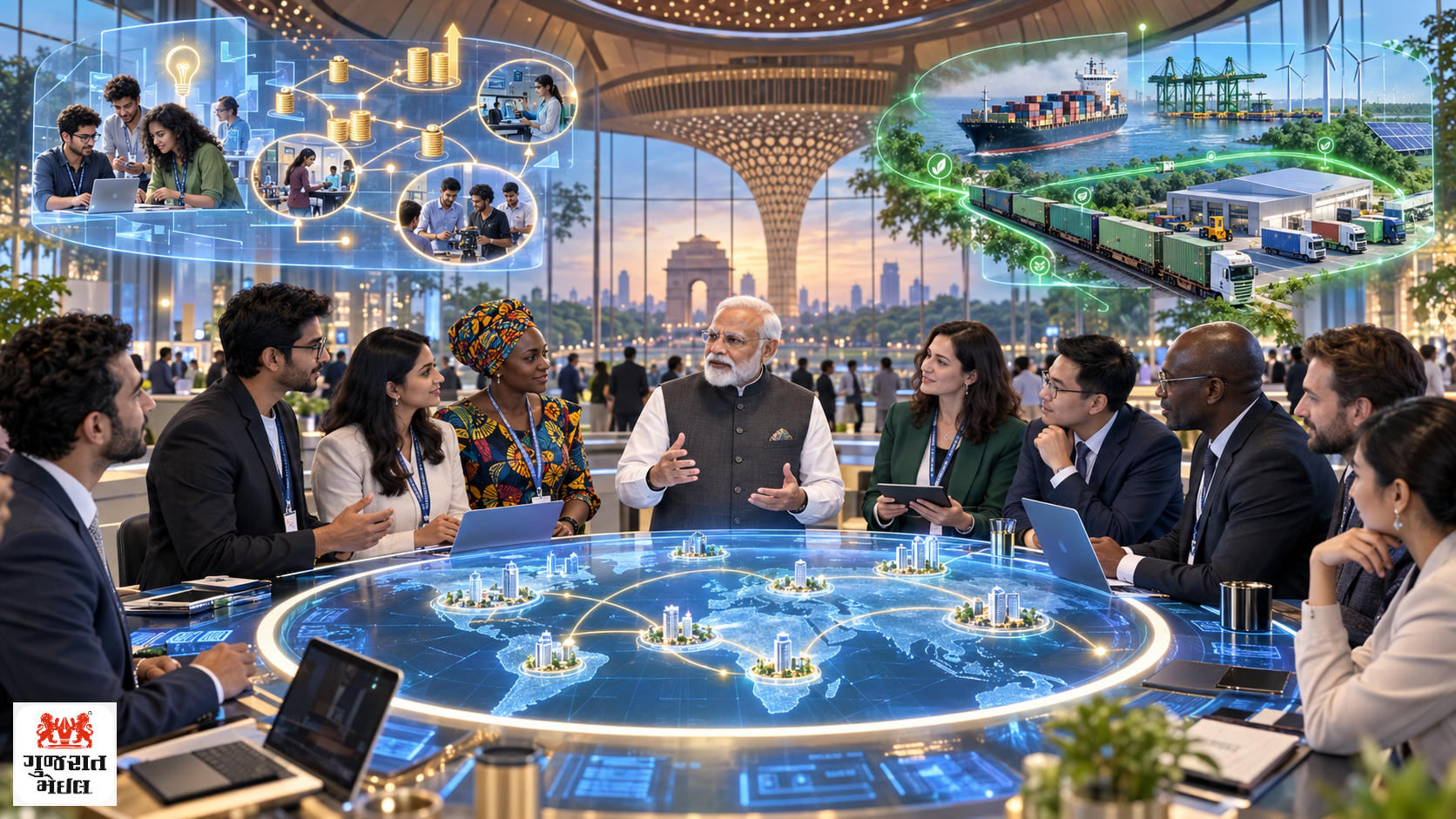 ભારતના નેતૃત્વમાં BRICS સ્ટાર્ટઅપ્સ માટે વૈશ્વિક નેટવર્ક અને ઇનોવેશન ફંડની પહેલ.