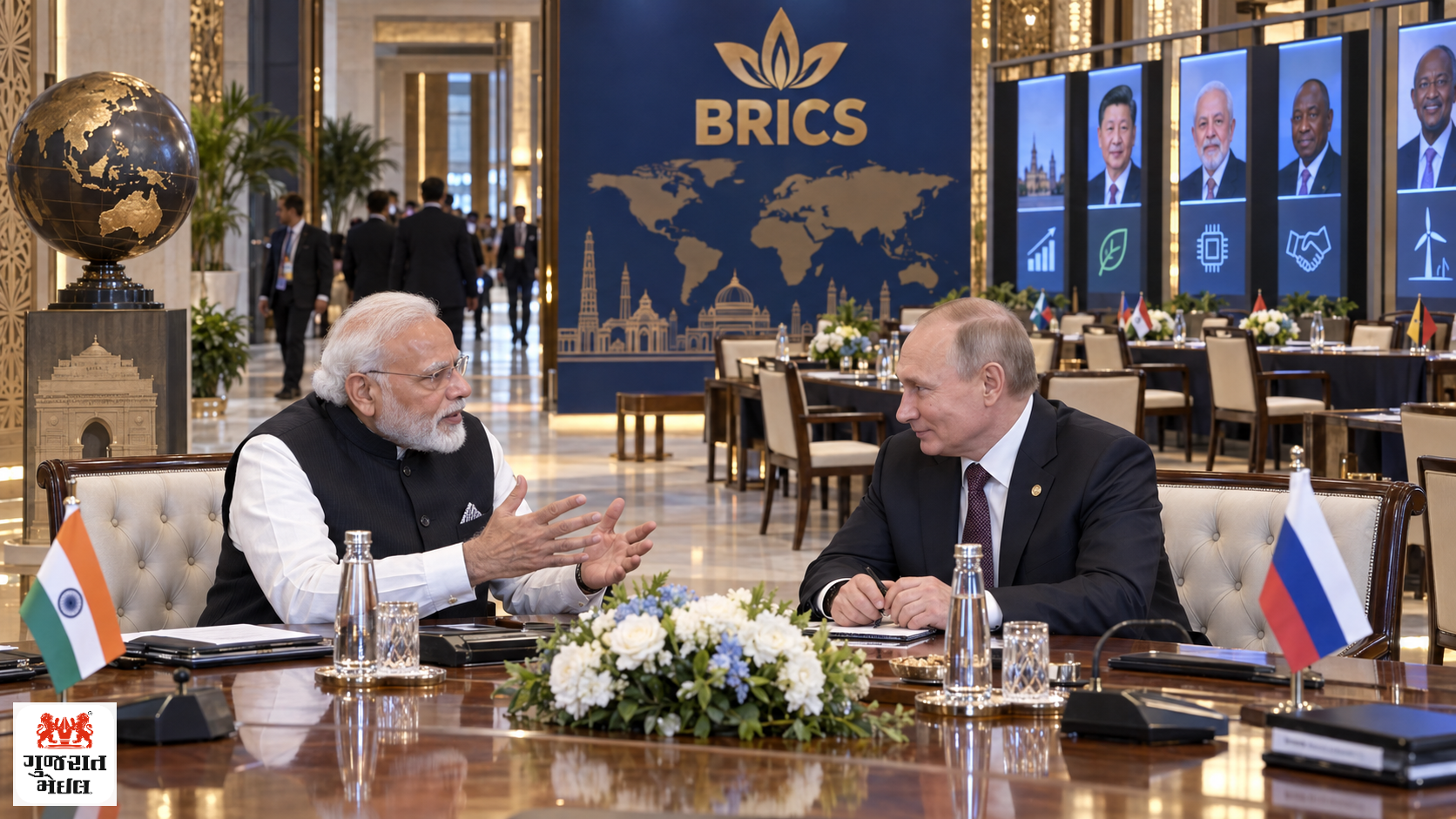 BRICS દરમિયાન વડાપ્રધાન મોદીની શ્રેણીબદ્ધ દ્વિપક્ષીય બેઠકો; વેપાર અને વ્યૂહાત્મક સહકાર પર રહેશે ભાર.
