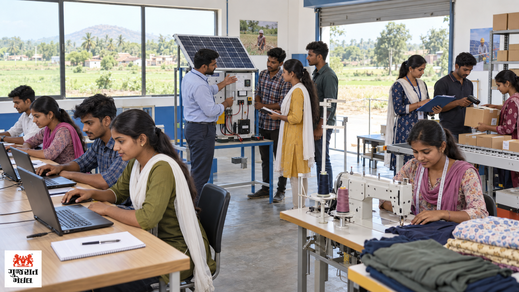 ઓક્ટોબરથી DDU-GKY 2.0ના 1,164 તાલીમ બેચ શરૂ થશે, 34,920 ગ્રામીણ યુવાનોને મળશે કૌશલ્ય તાલીમ.