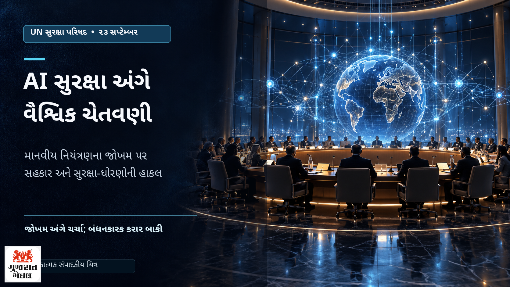 AI પર માનવીય નિયંત્રણ ગુમાવવાનો ખતરો; ટેક દિગ્ગજોની UNમાં ગંભીર ચેતવણી.